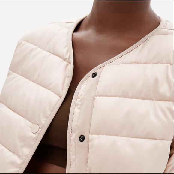 Everlane Womens Renew Channel Liner Jacket XS Blush Pink NWT - Picture 3 of 9